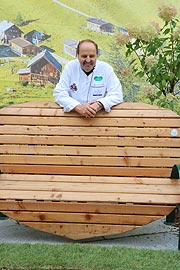 der Steirische Genussbotschafter Johann Lafer kam zur Eröffnung am 05.09.2019 (©Foto. Martin Schmitz)